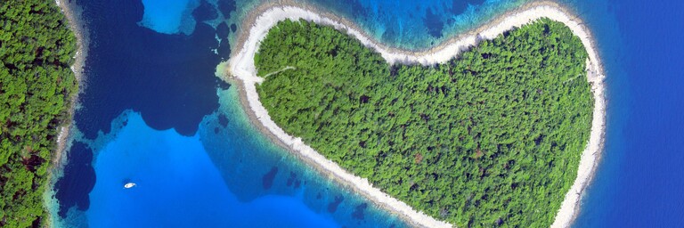 Murtar Island, 3000 feet altitude-Mediterranean Sea-Croatia