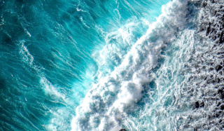 Ocean foam